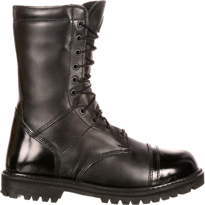 ROCKY Waterproof 200G Insulated Side Zipper Jump Boot, Black, Size 8.5(ME) - Image 1